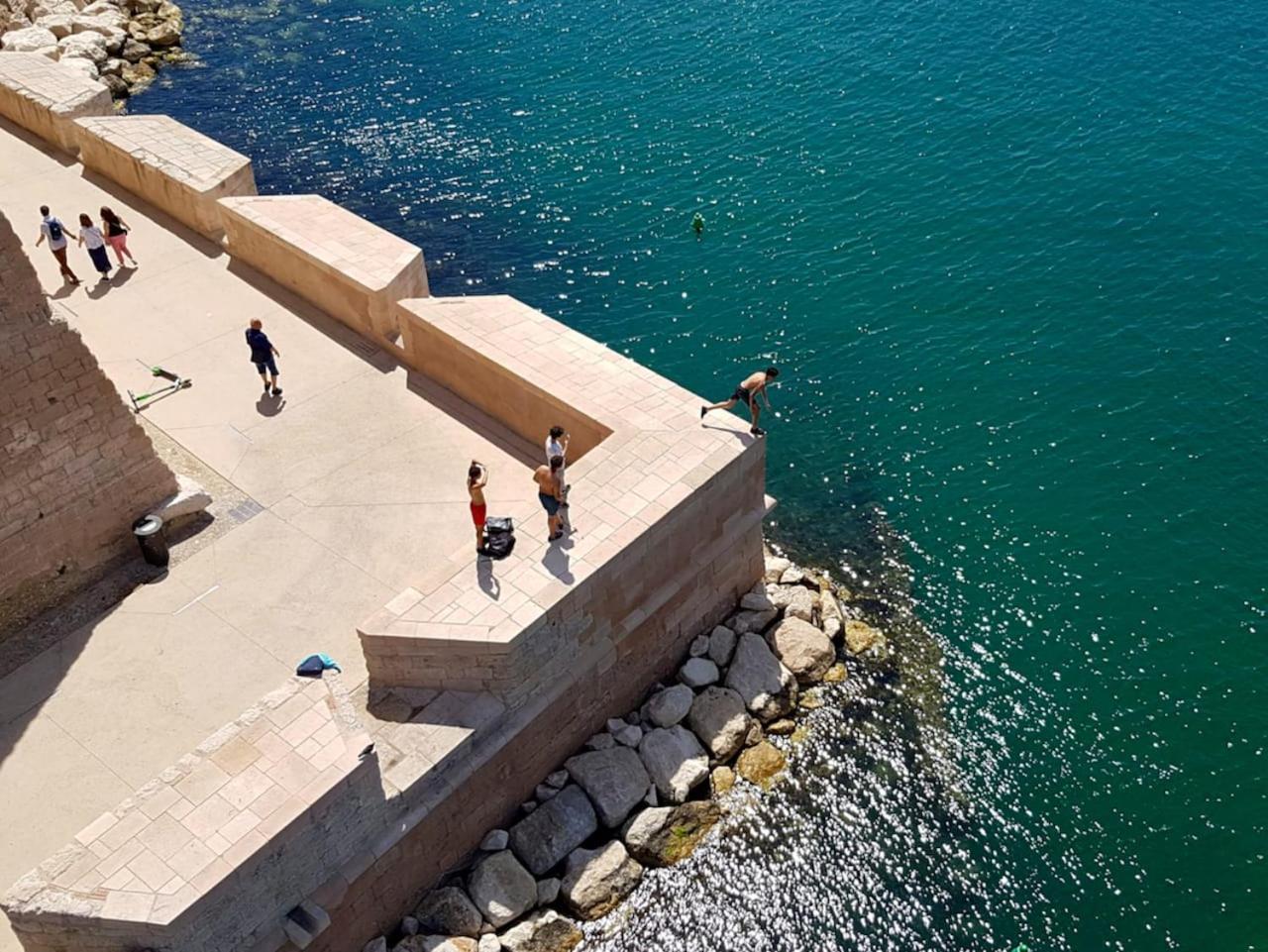 Jardin Secret Studio Terrasse Panier Vieux-Port Marsilya Dış mekan fotoğraf